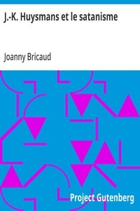 Cover of J.-K. Huysmans et le satanisme