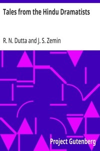 Cover of Tales from the Hindu Dramatists