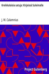Cover of Kreikkalaisia satuja: Kirjeissä Suleimalle