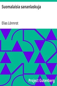 Cover of Suomalaisia sananlaskuja