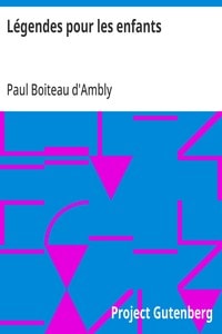 Cover of Légendes pour les enfants