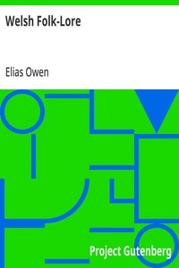 Cover of Welsh folk-lore