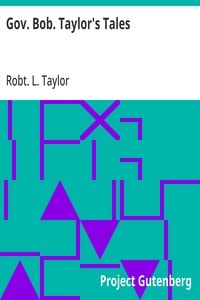 Cover of Gov. Bob. Taylor's Tales