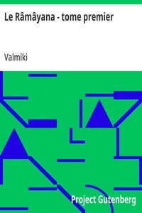 Cover of Le Râmâyana - tome premier
