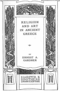 Cover of Religion and Art in Ancient Greece