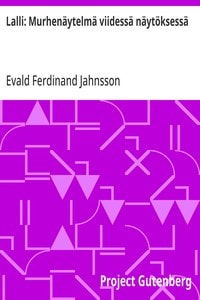 Cover of Lalli: Murhenäytelmä viidessä näytöksessä