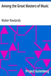 Cover of Among the Great Masters of Music