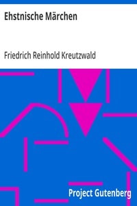Cover of Ehstnische Märchen