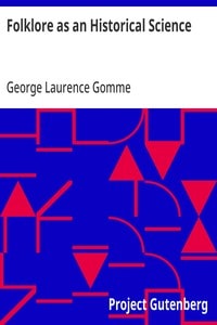 Cover of Folklore as an Historical Science