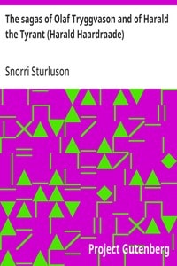 Cover of The sagas of Olaf Tryggvason and of Harald the Tyrant (Harald Haardraade)