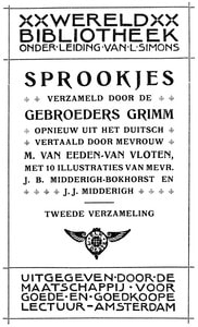 Cover of Sprookjes: Tweede verzameling