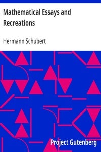 Cover of Mathematical Essays and Recreations