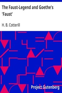 Cover of The Faust-Legend and Goethe's 'Faust'