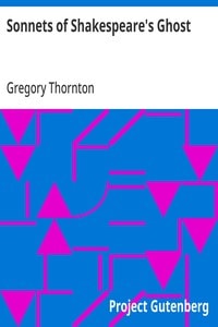 Cover of Sonnets of Shakespeare's Ghost