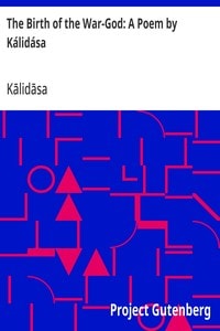 Cover of The Birth of the War-God: A Poem by Kálidása