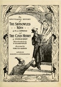 Cover of The Marvellous History of the Shadowless Man, and The Cold Heart