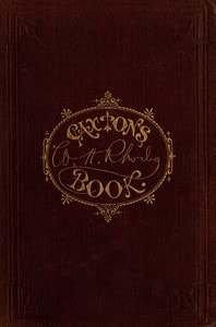 Cover of Caxton's Book: A Collection of Essays, Poems, Tales, and Sketches.