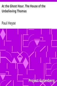 Cover of At the Ghost Hour. The House of the Unbelieving Thomas