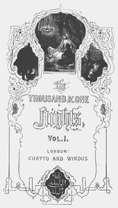 Cover of The Thousand and One Nights, Vol. I.