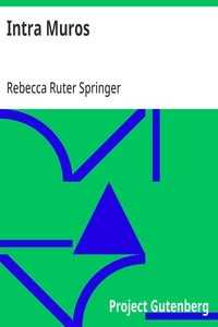 Cover of Intra Muros