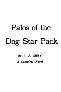 Cover of Palos of the Dog Star Pack