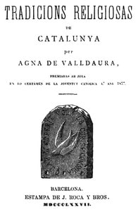 Cover of Tradicions religiosas de Catalunya