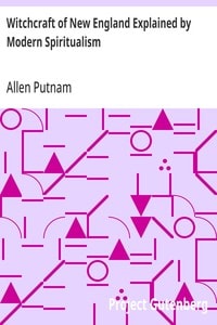 Cover of Witchcraft of New England Explained by Modern Spiritualism