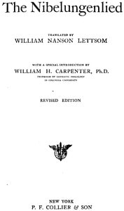 Cover of The Nibelungenlied
