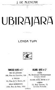 Cover of Ubirajara: Lenda Tupi