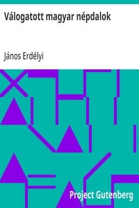 Cover of Válogatott magyar népdalok