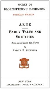 Cover of Arne; Early Tales and Sketches