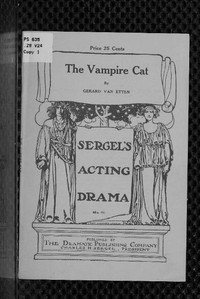 Cover of The vampire cat