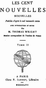 Cover of Les Cent Nouvelles Nouvelles, tome II