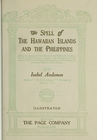 Cover of The Spell of the Hawaiian Islands and the Philippines