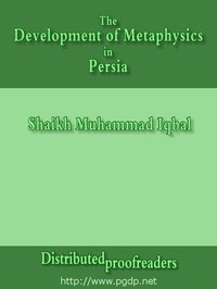 Cover of The Development of Metaphysics in Persia