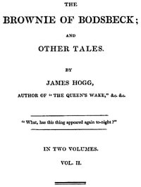 Cover of The Brownie of Bodsbeck, and Other Tales (Vol. 2 of 2)