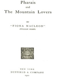 Cover of Pharais; and, The Mountain Lovers