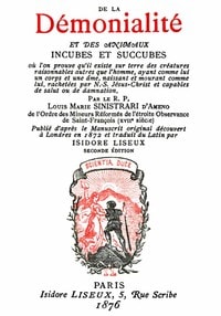 Cover of De la démonialité des animaux incubes et succubes