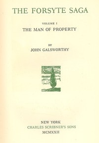 Cover of The Forsyte saga - Complete
