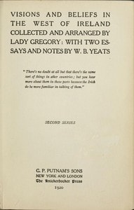 Cover of Visions and Beliefs in the West of Ireland, Second Series