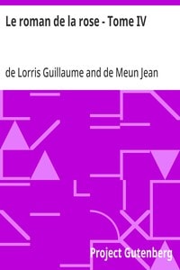 Cover of Le roman de la rose - Tome IV