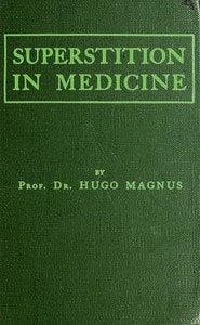 Cover of Superstition in Medicine