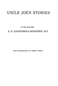 Cover of Uncle Joe's Stories