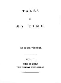 Cover of Tales of My Time, Vol. 2 (of 3)