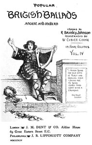 Cover of Popular British Ballads, Ancient and Modern, Vol. 4 (of 4)