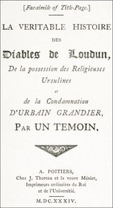 Cover of The History of the Devils of Loudun, Volumes I-III