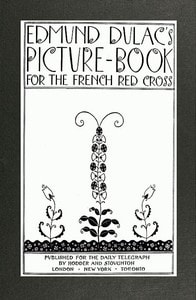 Cover of Edmund Dulac's Picture-Book for the French Red Cross