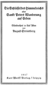Cover of Die Schlüssel des Himmelreichs; oder, Sankt Peters Wanderung auf Erden