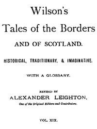Cover of Wilson's Tales of the Borders and of Scotland, Volume 19