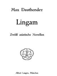 Cover of Lingam: Zwölf asiatische Novellen